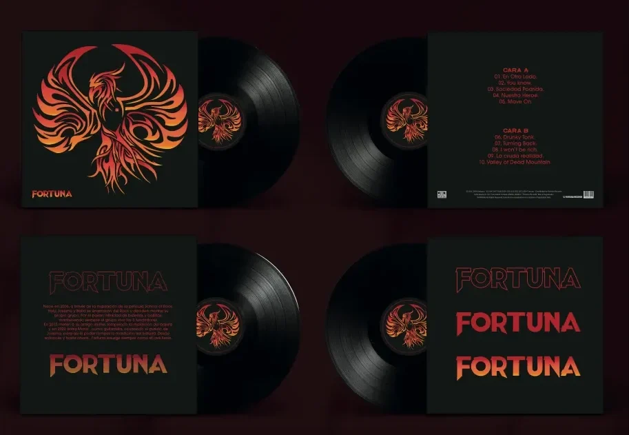 vinilo portadas y contraportada